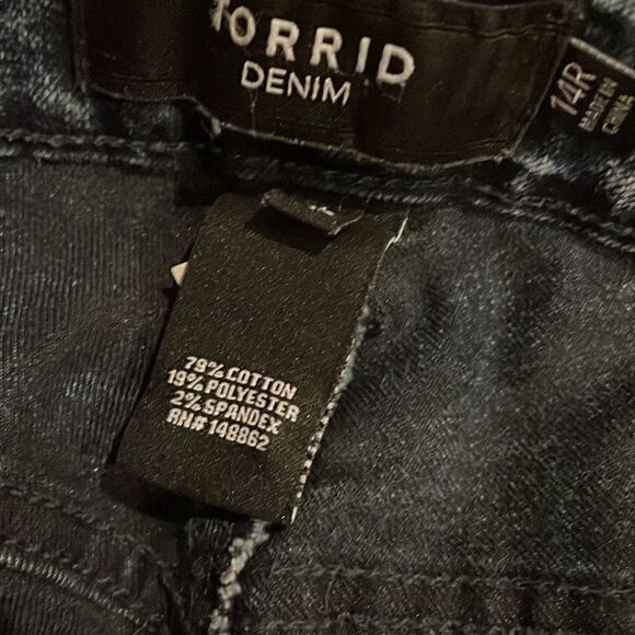 Torrid Acid wash denim jeans - Picture 4 of 9